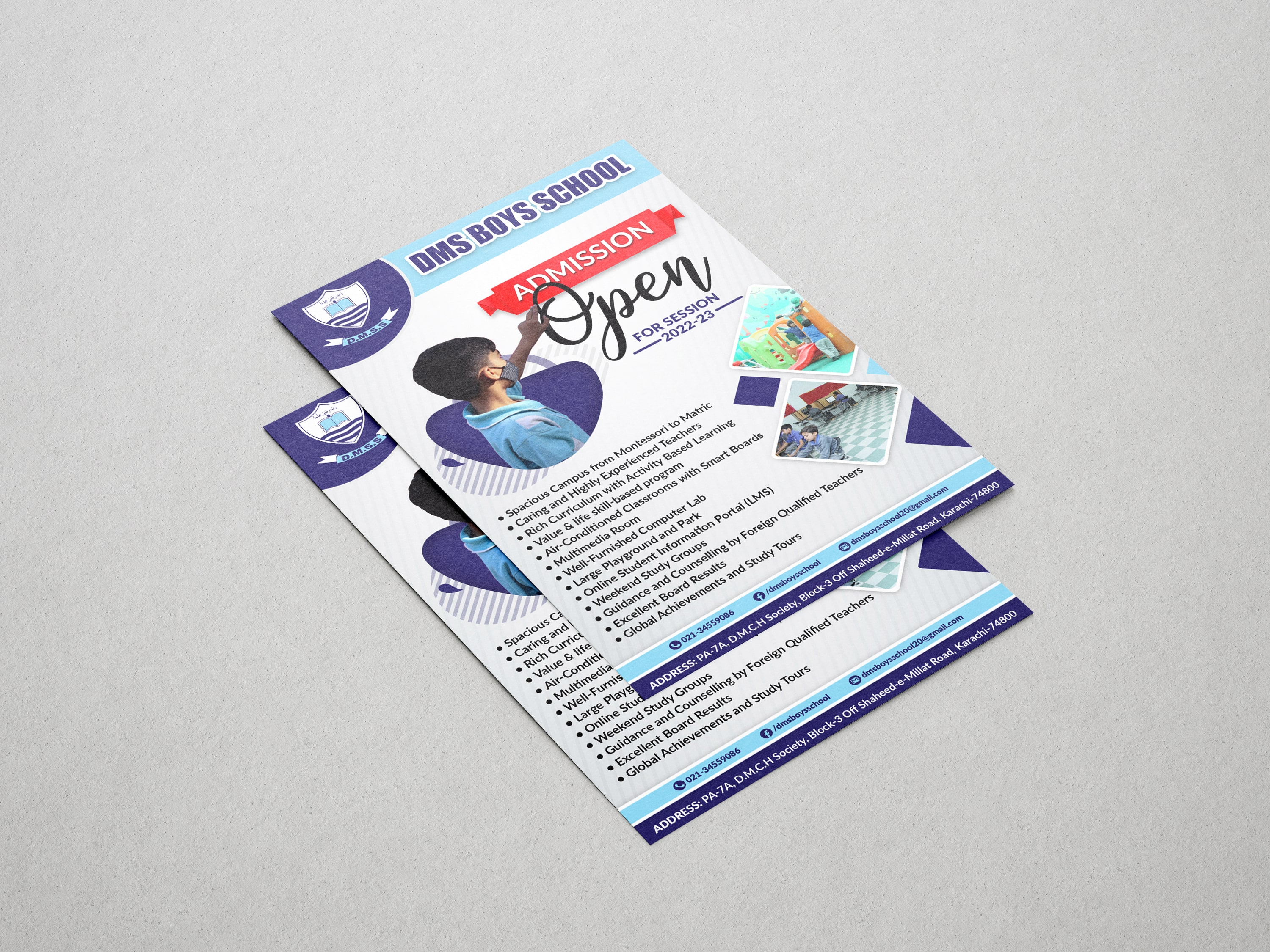 creative brochure flyer design Doha