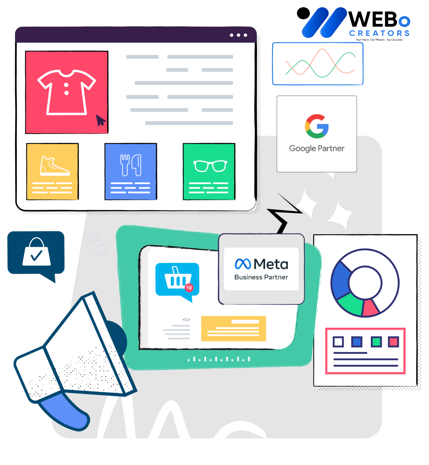 Google Ads and SEM Social Media Advertising Services in Doha