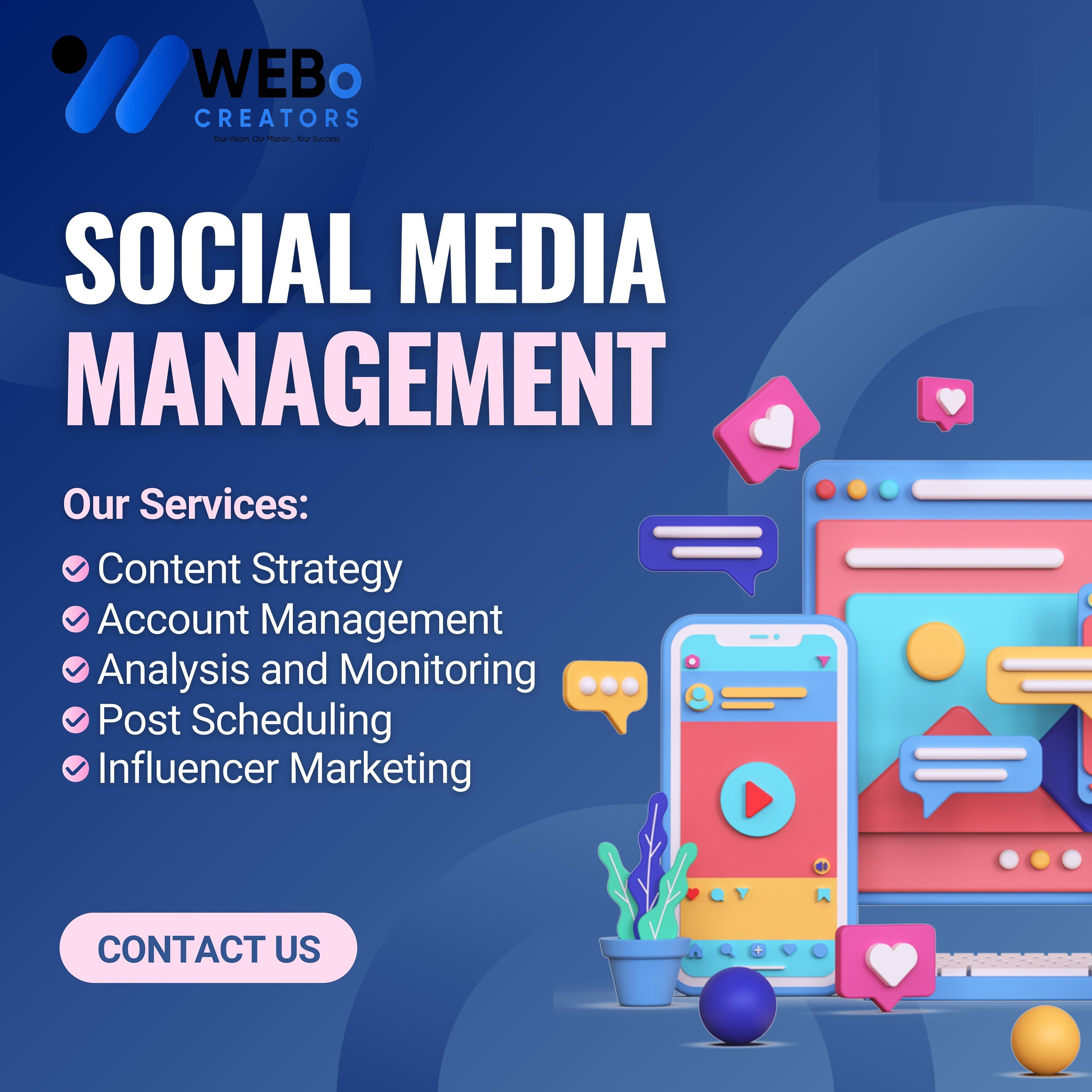 Social Media Account Management Services in Doha | Facebook Instagram Marketing