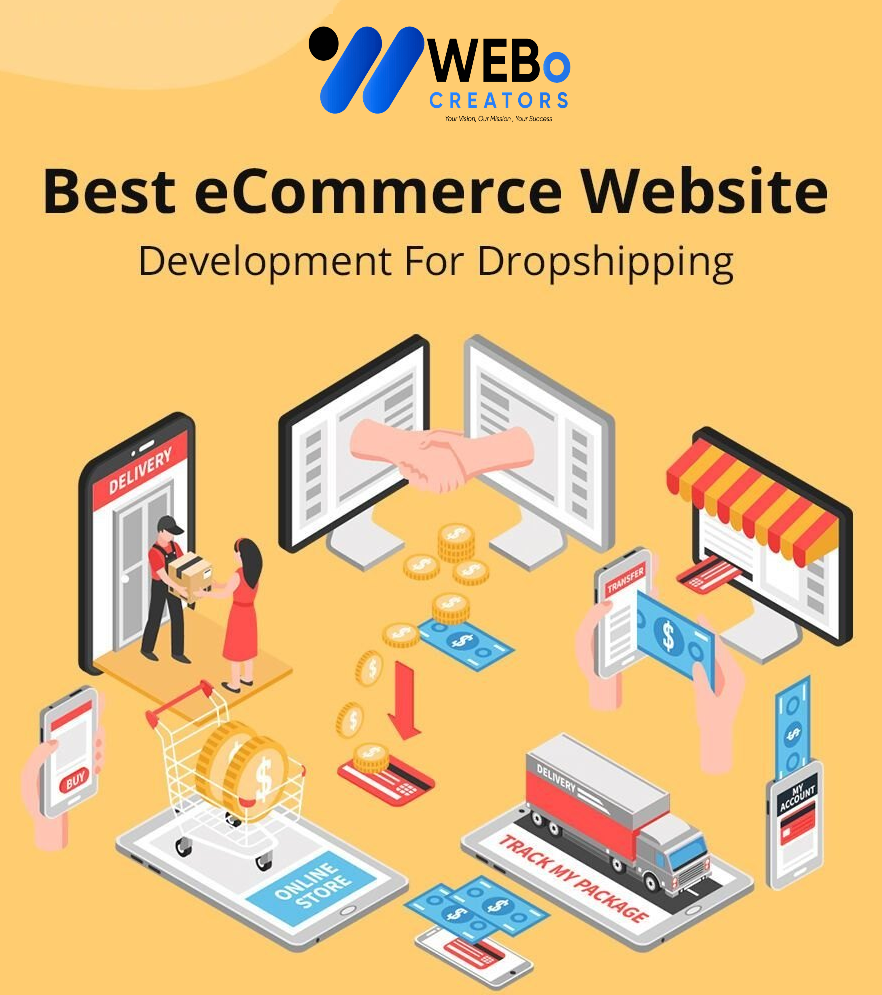 Modern Shopify dropshipping store design for online selling in Doha 2026