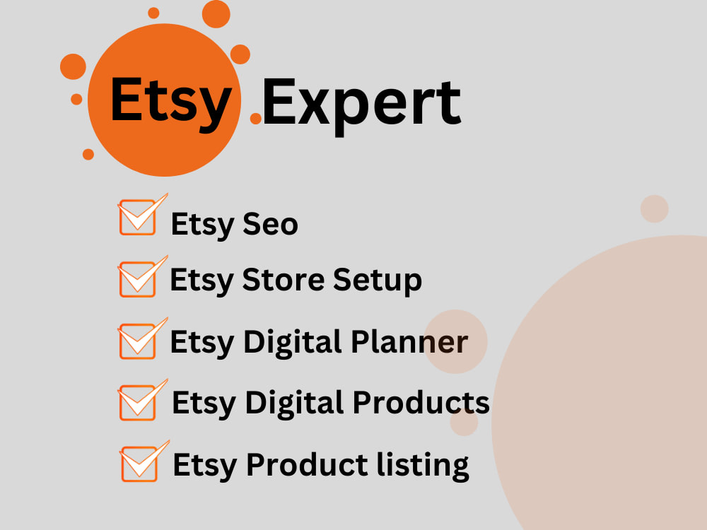 Etsy Shop Setup Service | Branding, SEO, Banner Design, Product Listings in Doha