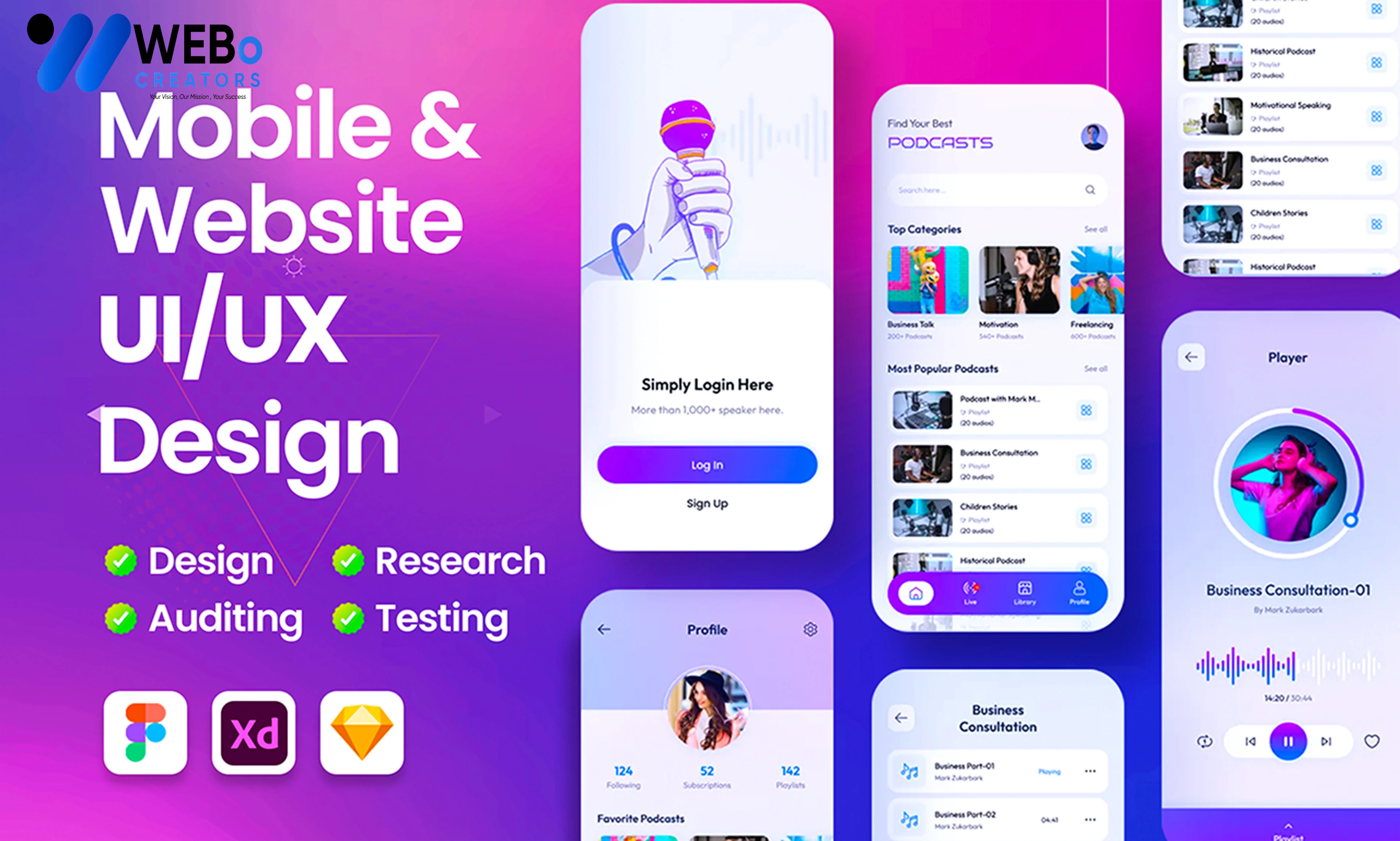 Flutter App UI/UX Design | Beautiful Flutter Interface Design in Doha